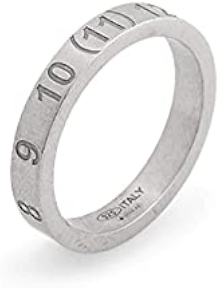 Amazon | Maison Margiela メゾンマルジェラ ナンバリング ロゴ リング